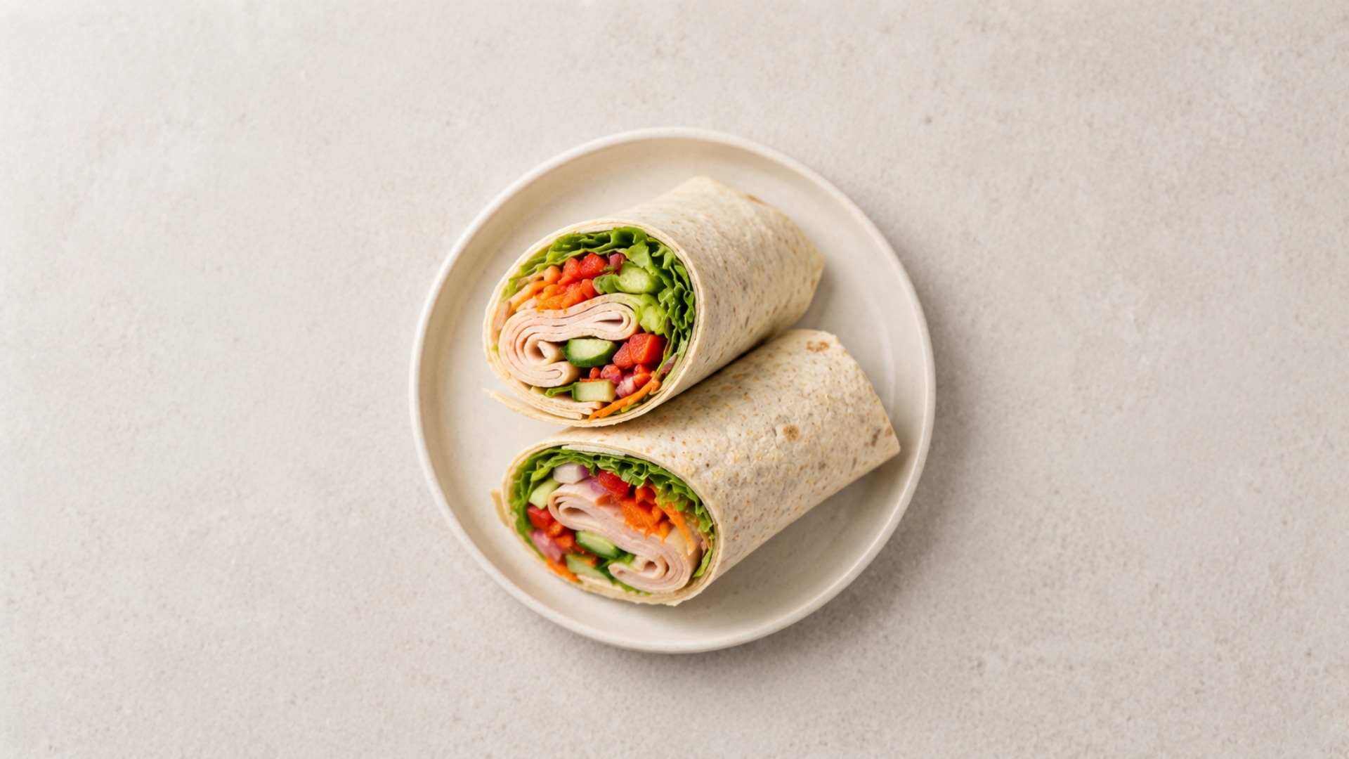 Turkey and Veggie Wrap