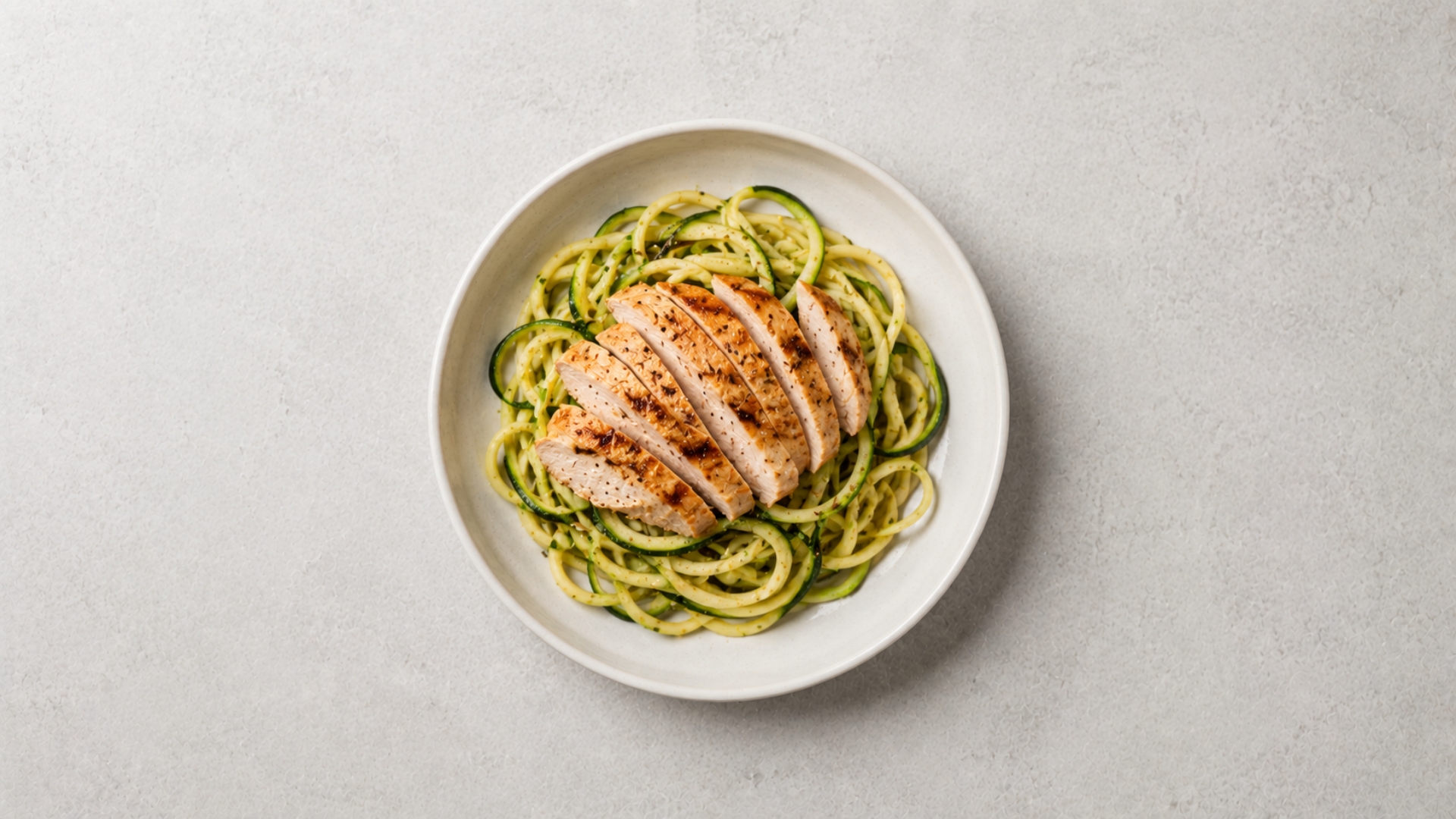 Chicken and Zucchini Noodles