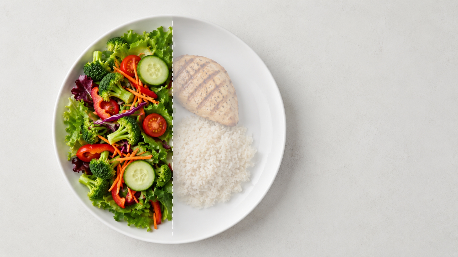 Fill Half Your Plate With Vegetables
