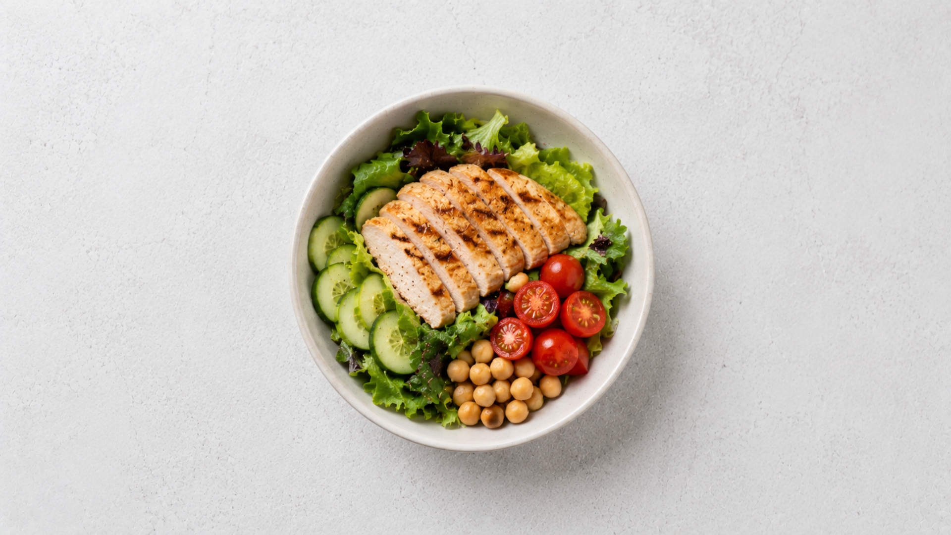 Grilled Chicken Salad Bowl
