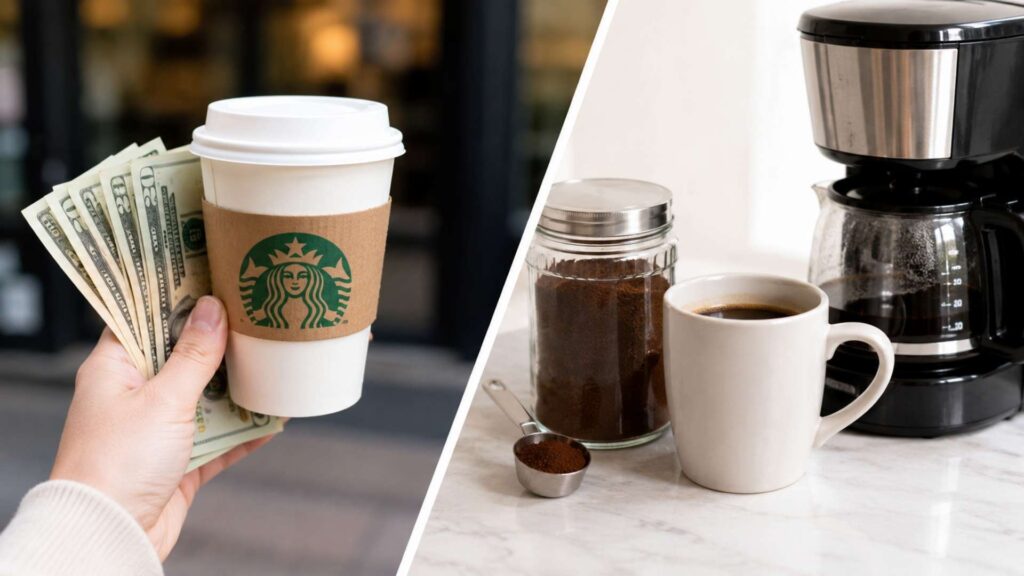 Daily Starbucks or Fancy Coffee Drinks