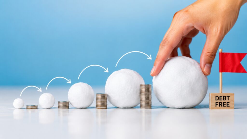 List debts from smallest balance to largest