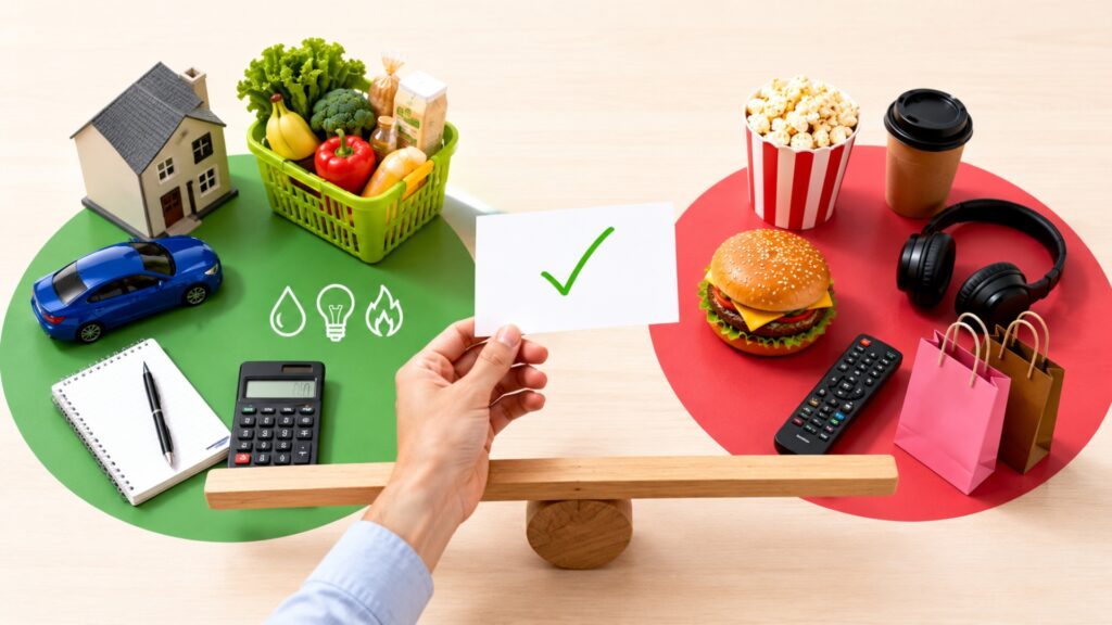 Focus on Needs Before Wants to Pay Off Debt Fast on a Low Income