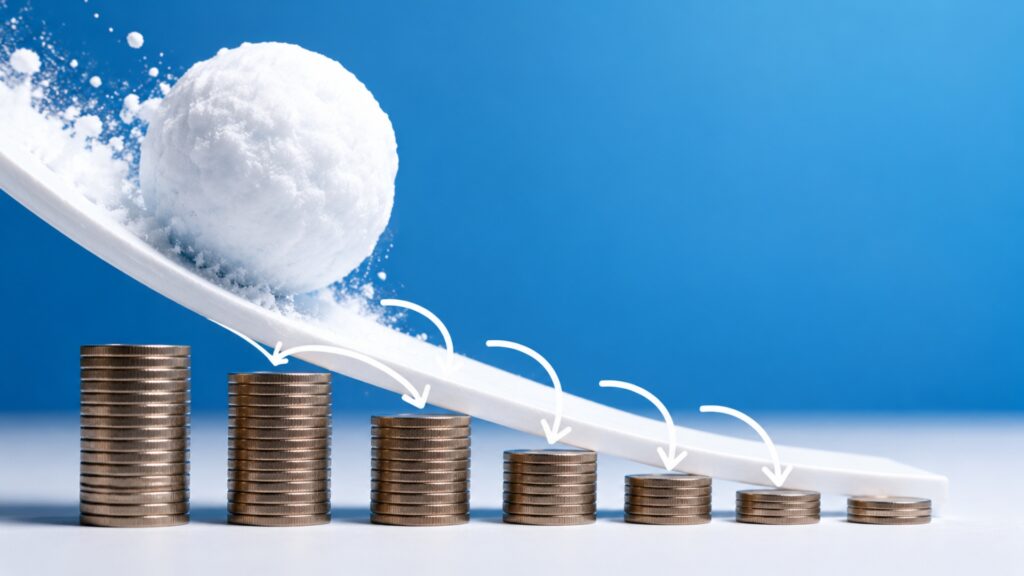 Arrange debts by interest rate from highest to lowest.