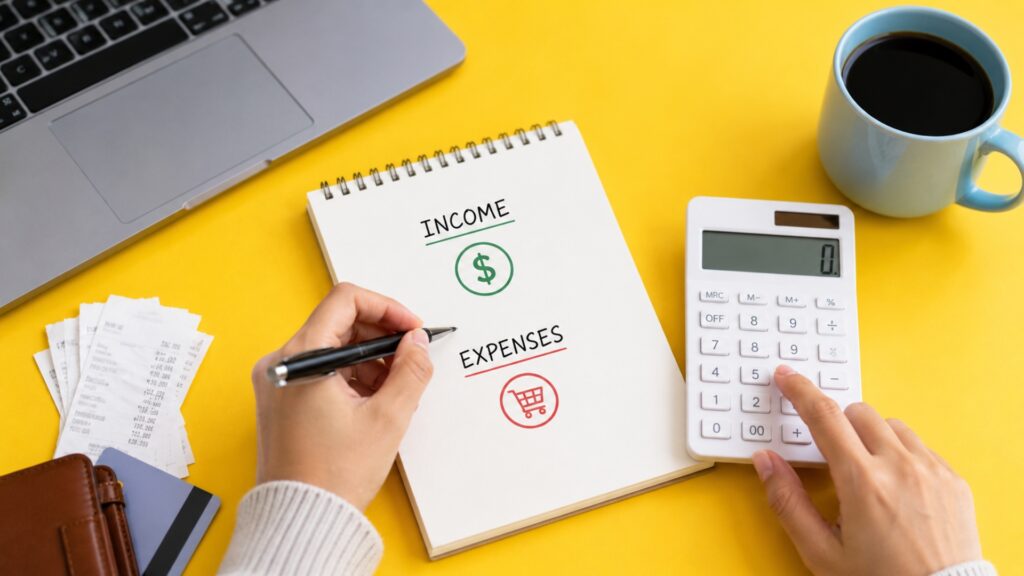 Track Your Monthly Income and Expenses