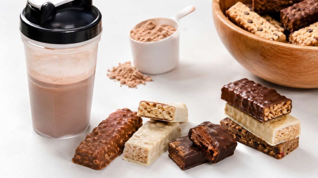 Expensive Protein Bars and Shakes