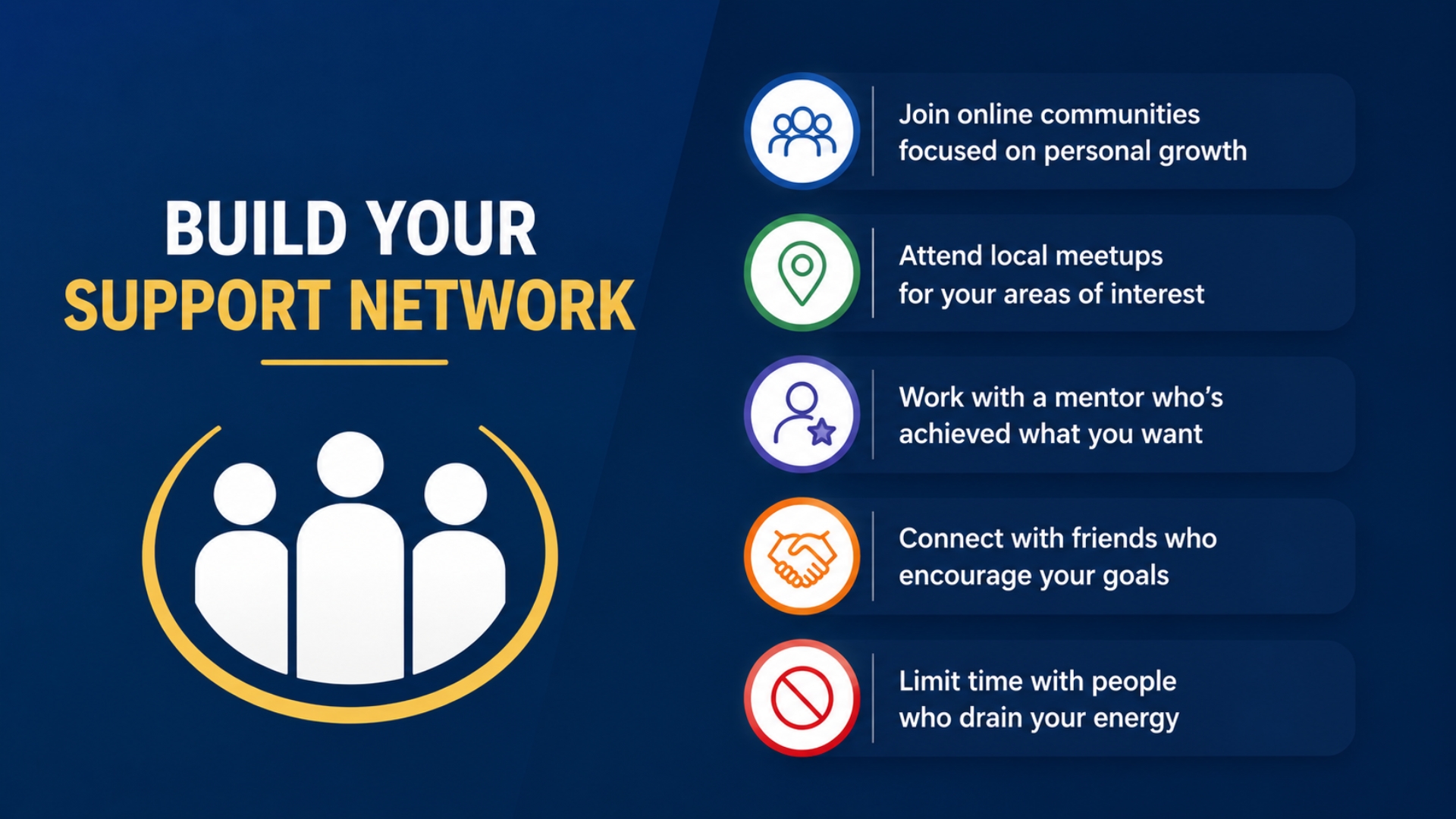 Build Your Support Network