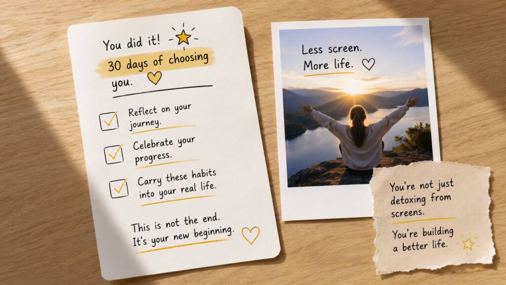 Days 29 to 30 of Digital Detox Challenge