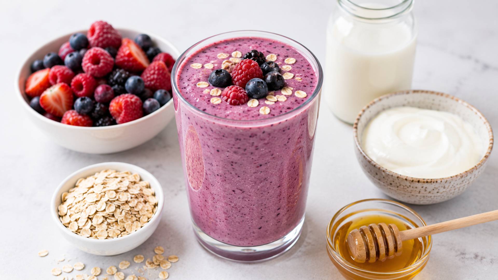 Oat and Berry Recovery Blend
