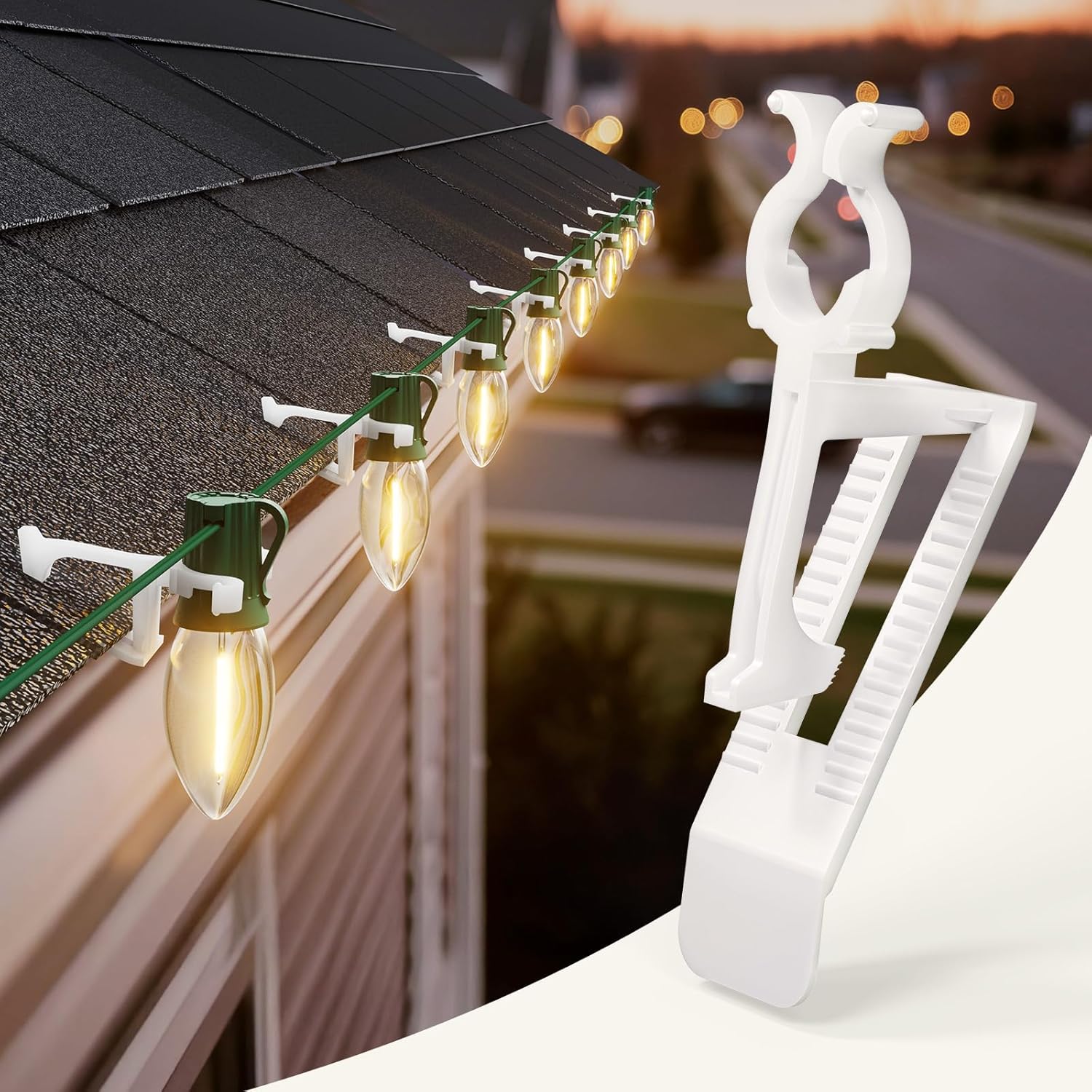 Brightown Universal Gutter and Shingle Clip
