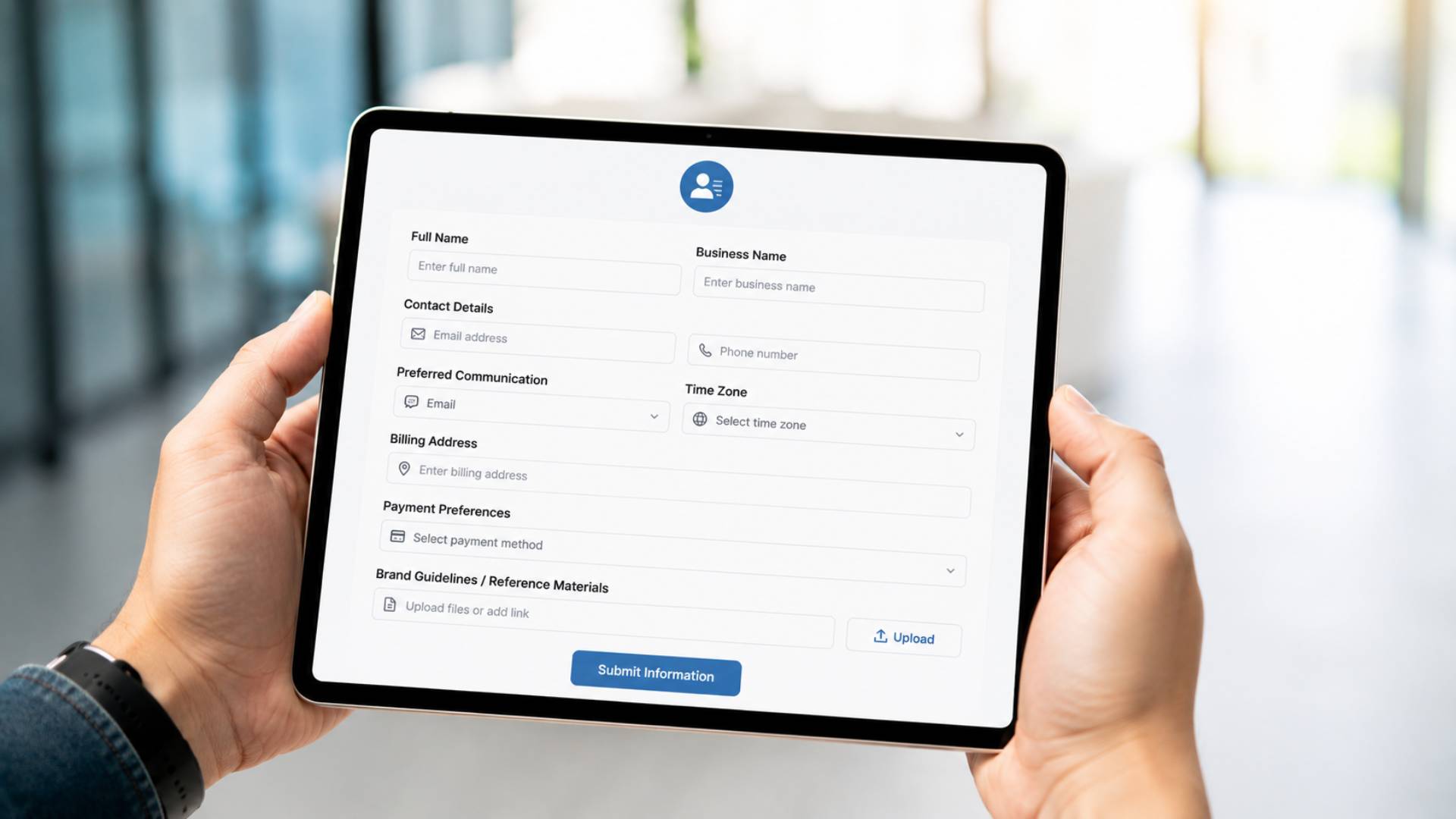 Collect Client Information