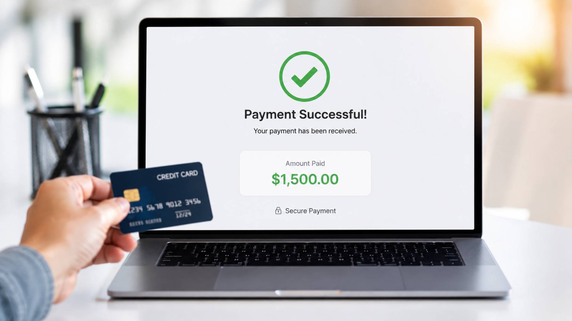Collect the Initial Payment
