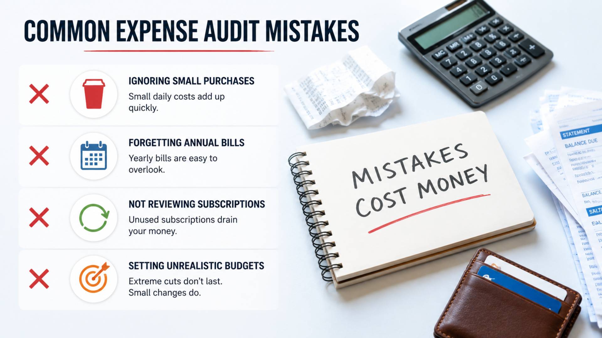 Common Expense Audit Mistakes