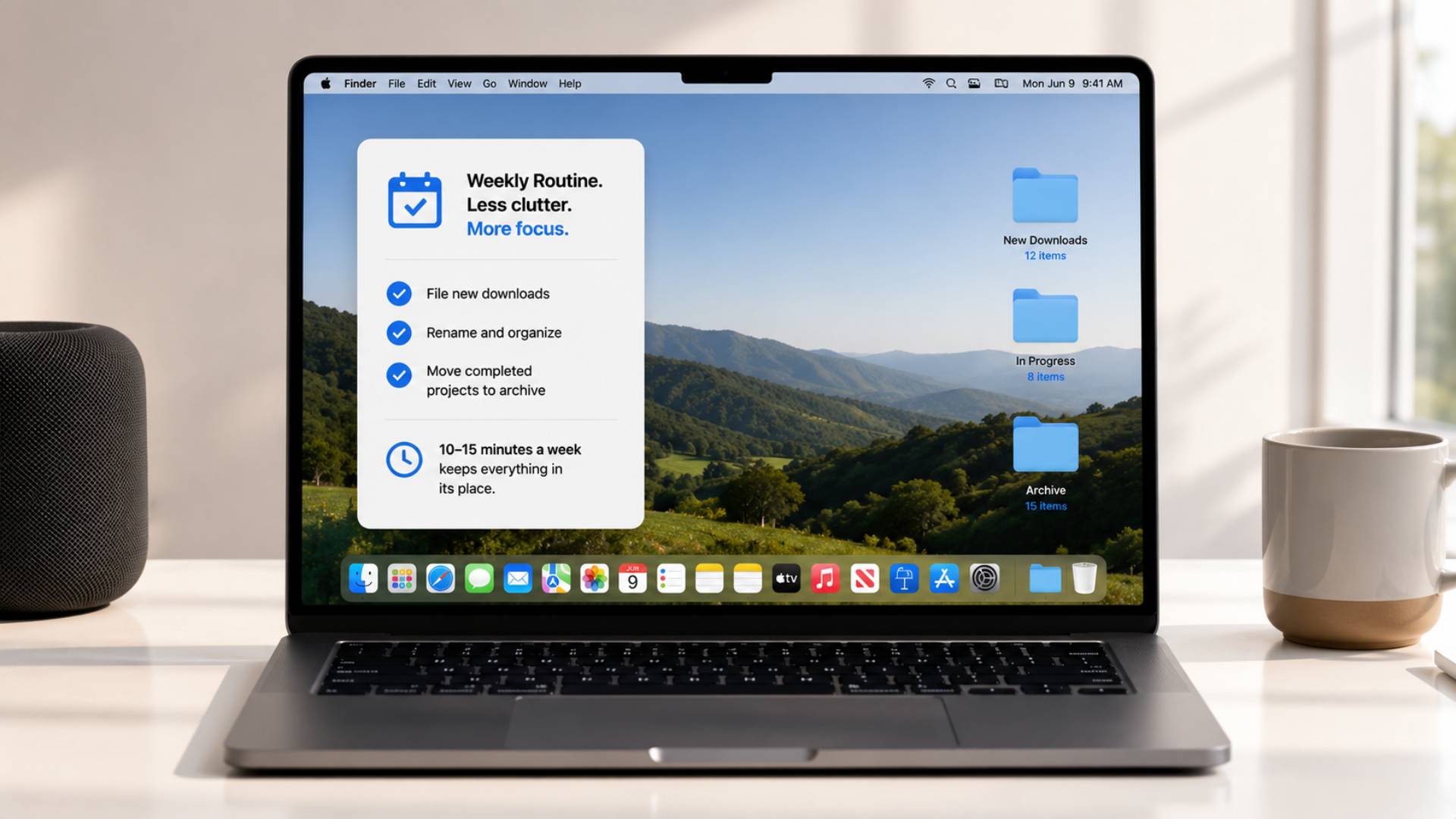 Create a Weekly File Maintenance Habit