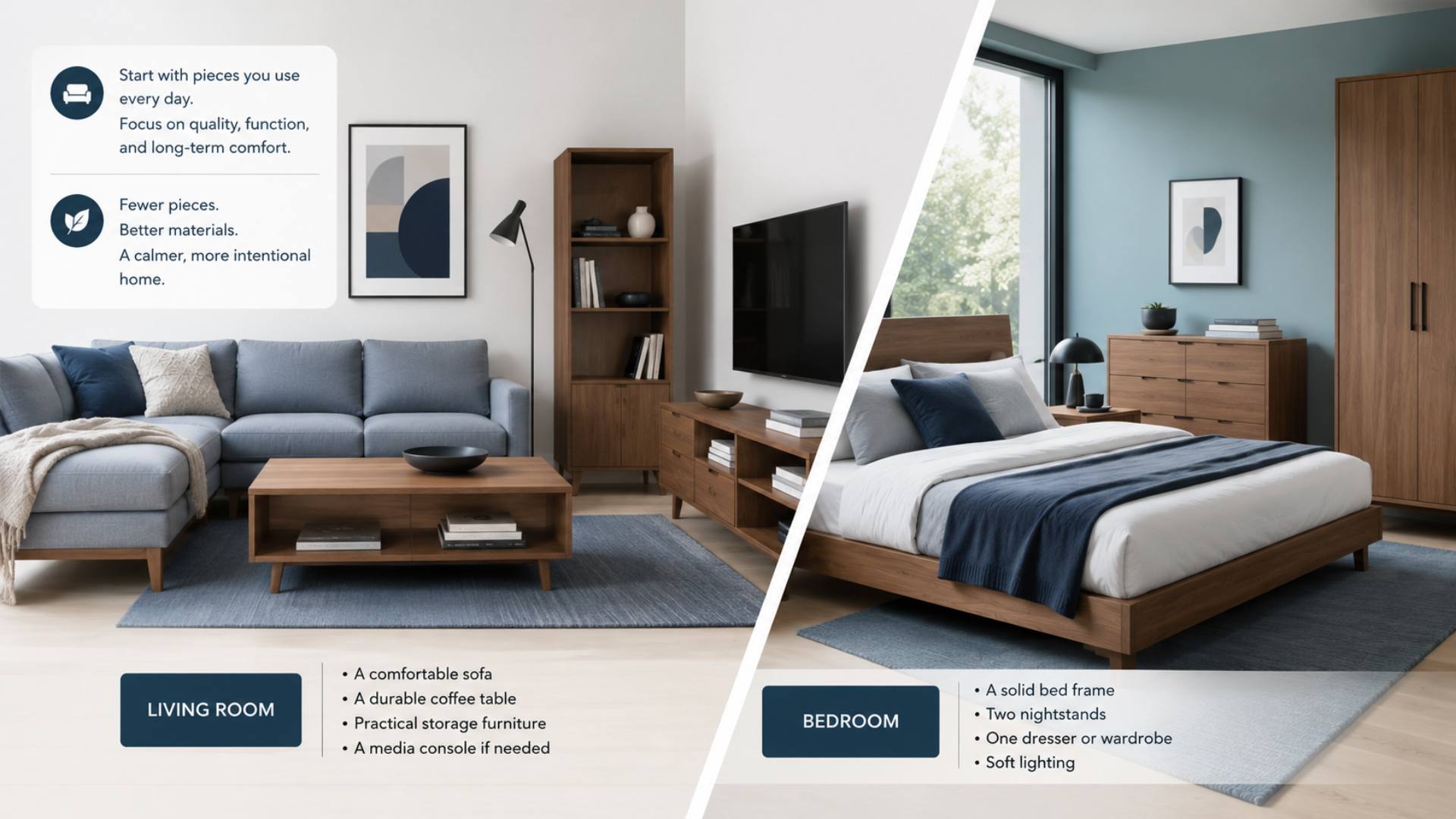 Essential Furniture To Start With