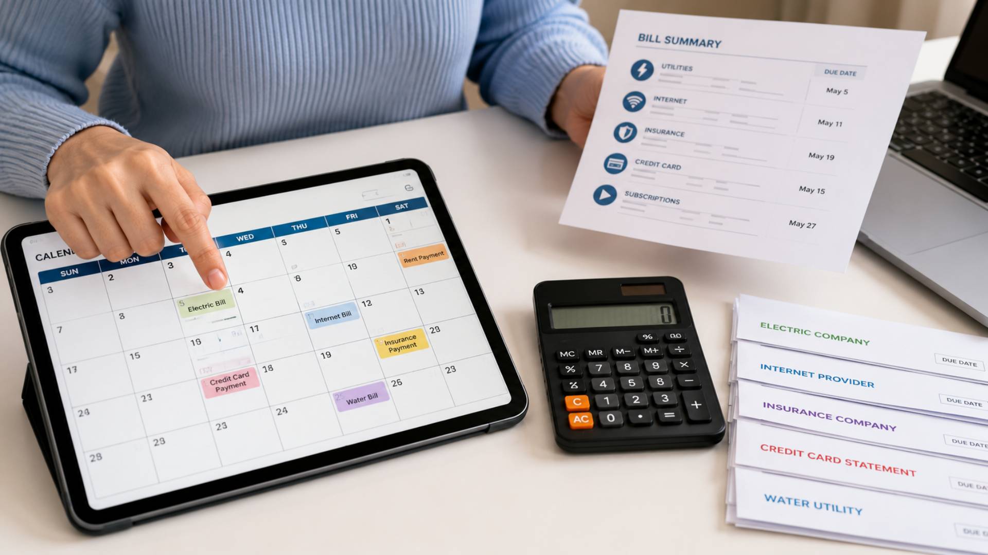 Review Upcoming Bills
