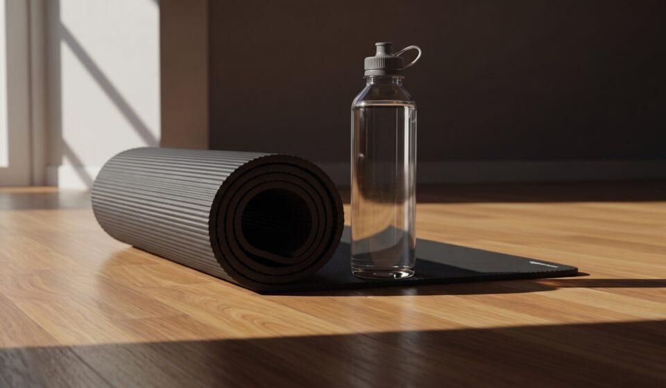 Amazon Basics Extra Thick Yoga Mat Review