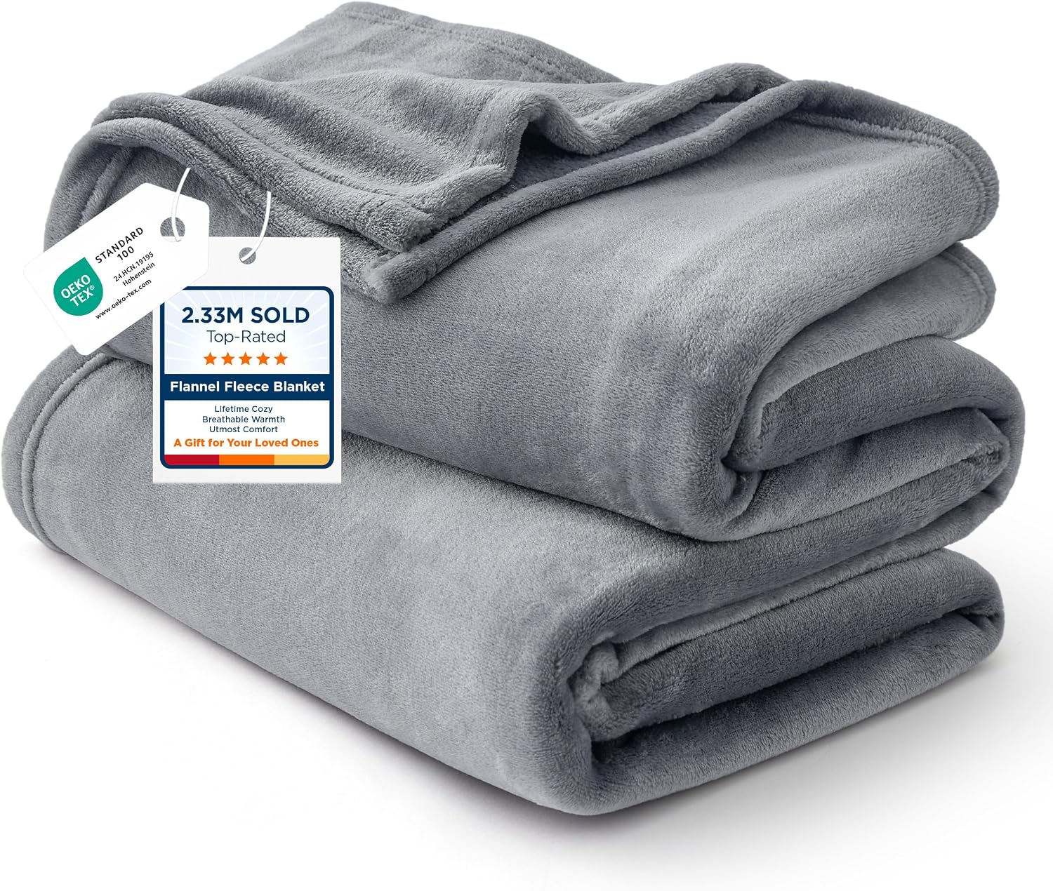 Bedsure GentleSoft Fleece Bed Blankets