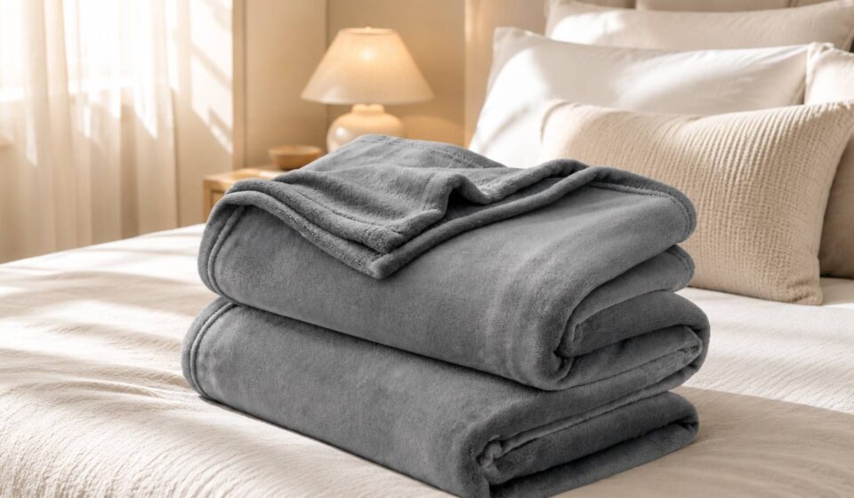 Bedsure GentleSoft Fleece Bed Blankets