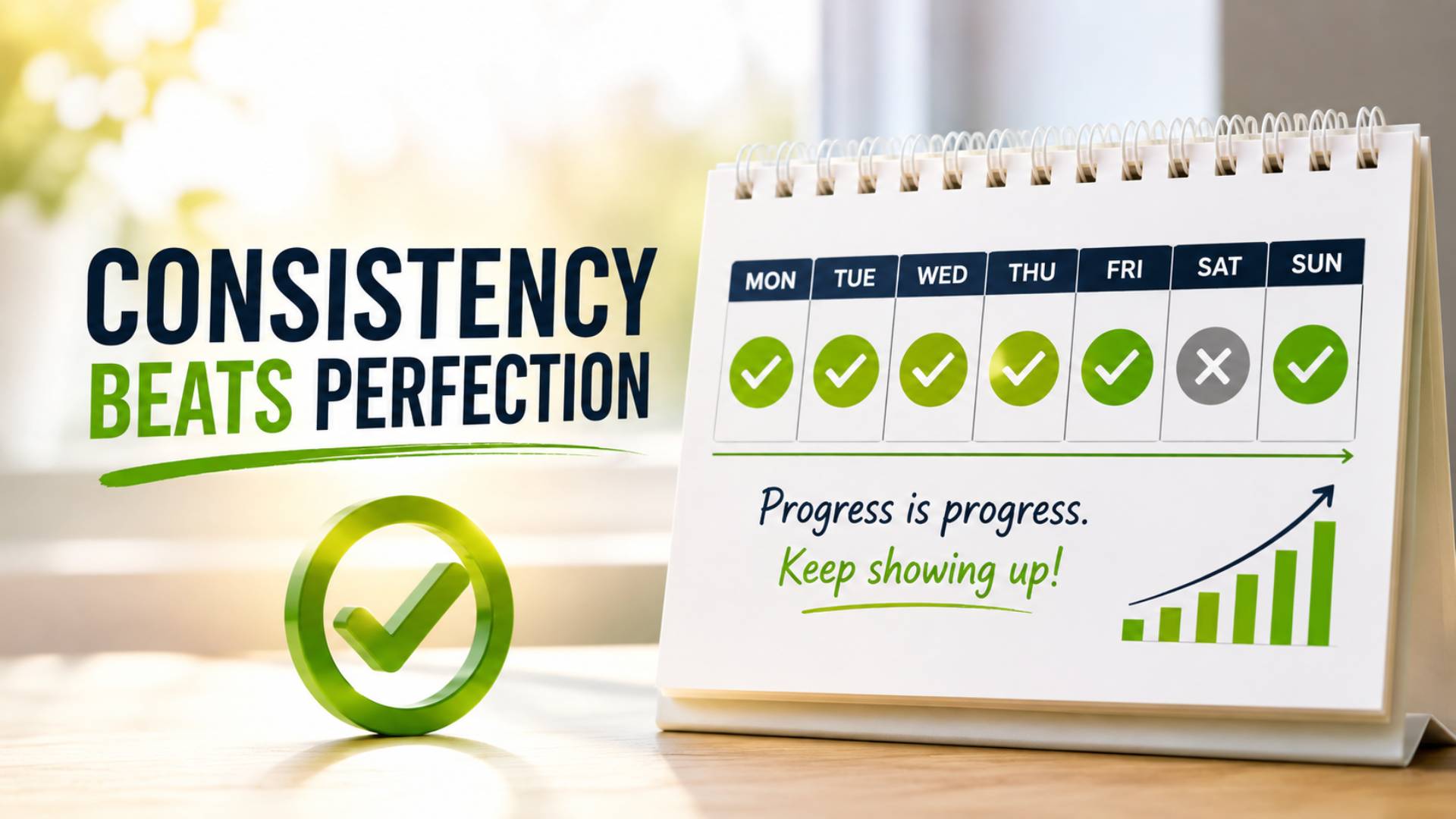 Consistency Beats Perfection
