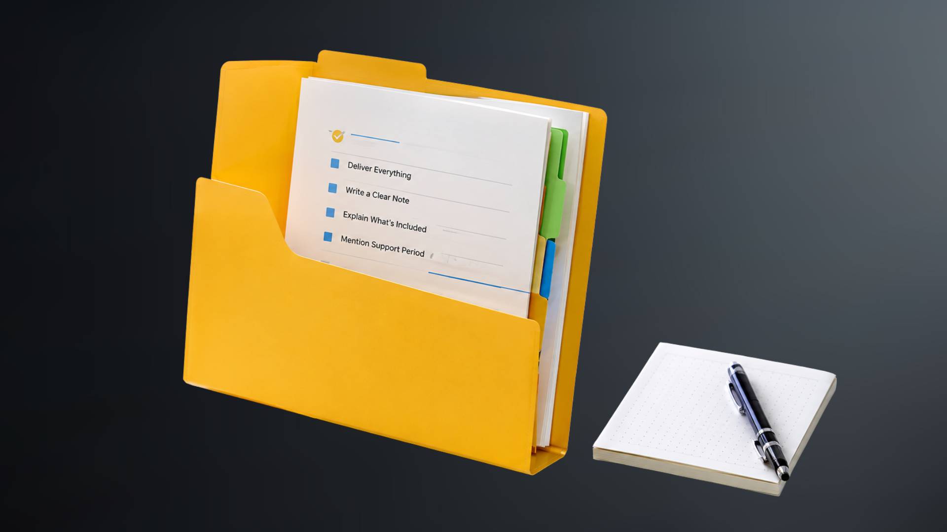 Deliver Everything in One Organized Package