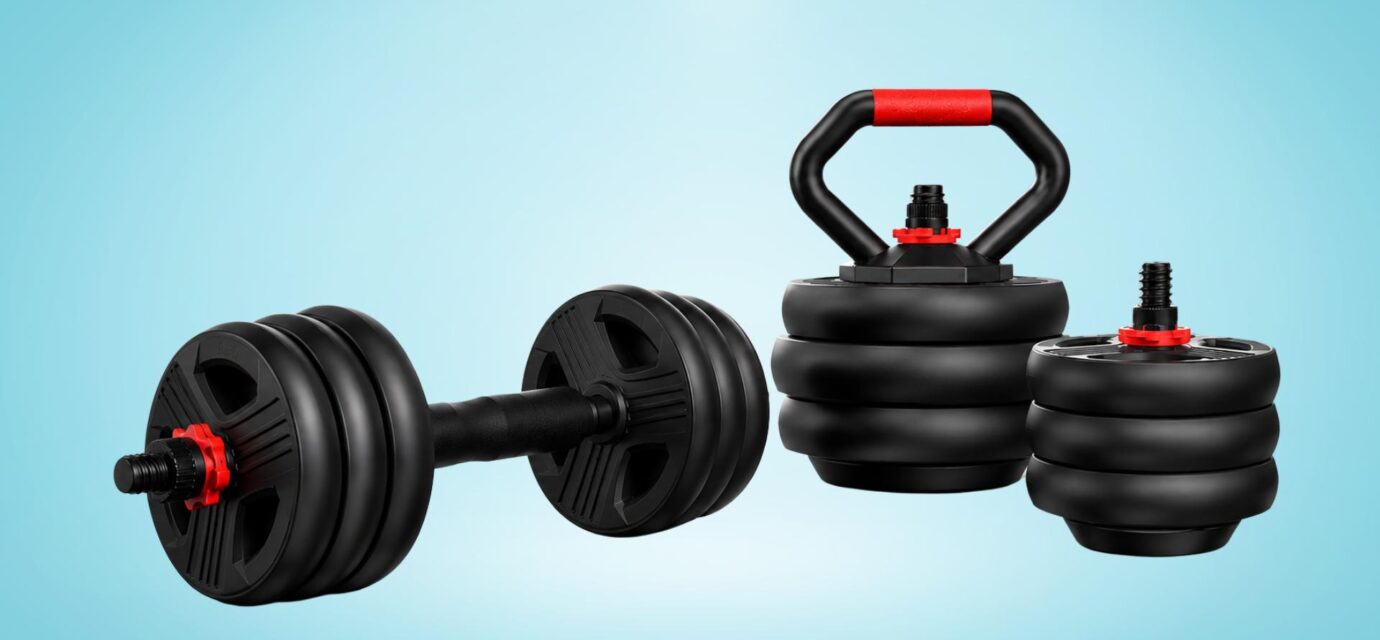 FITPLAM Adjustable dumbbell set