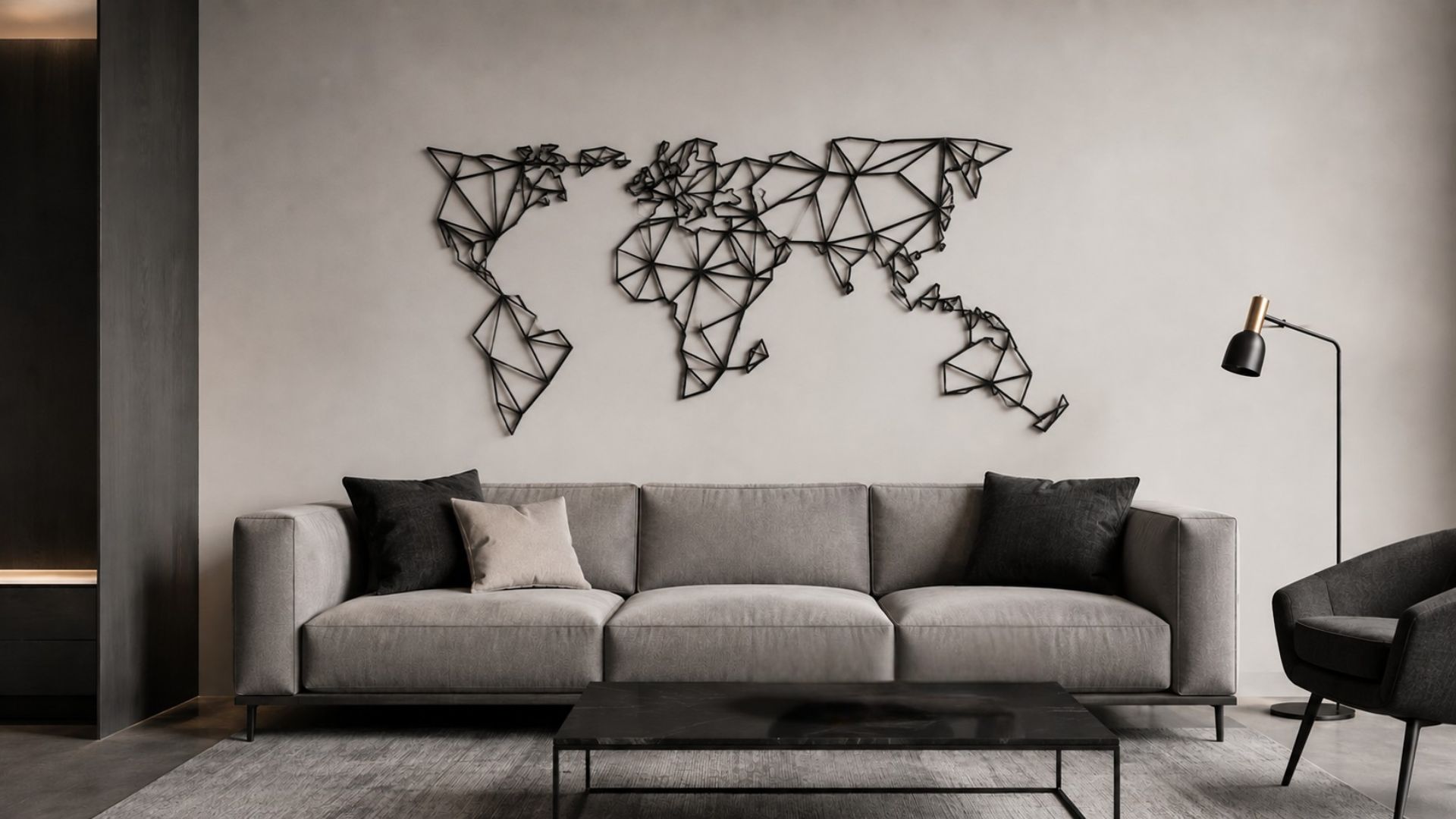Geometric Metal Wall Art