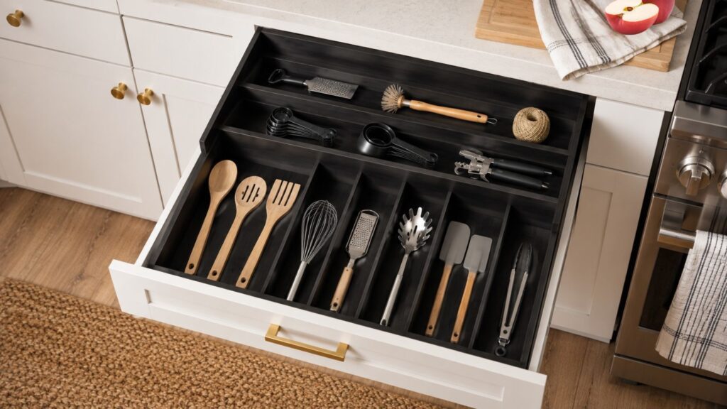 ROYAL CRAFT WOOD Kitchen Drawer Organizer
