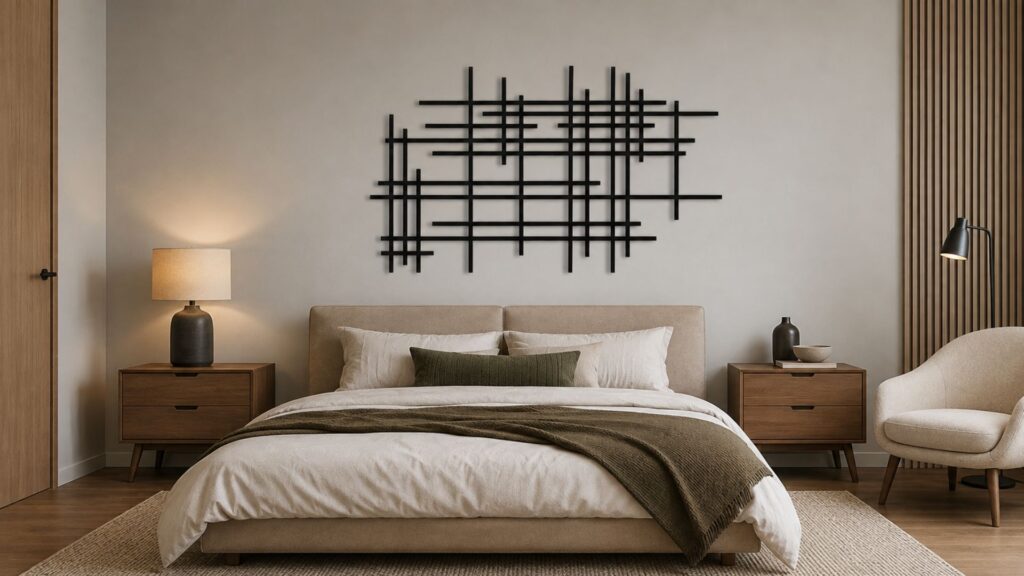Where Should You Put Metal Wall Decor in a Minimalist Room