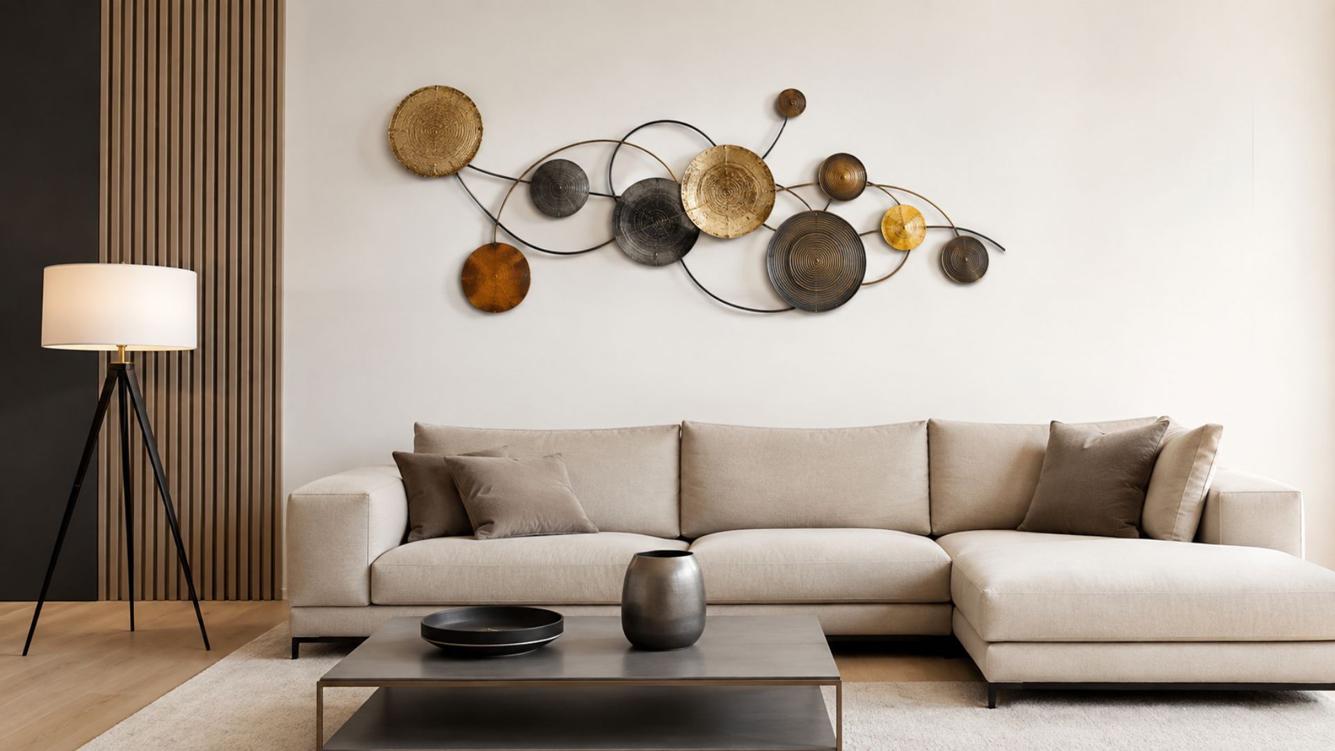 Why Metal Wall Art Fits Minimalist Interiors
